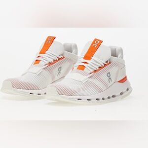 ON Women’s Cloudnova Void “Undyed White/Flame”